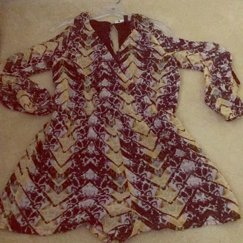 Material Girl Romper fall colors